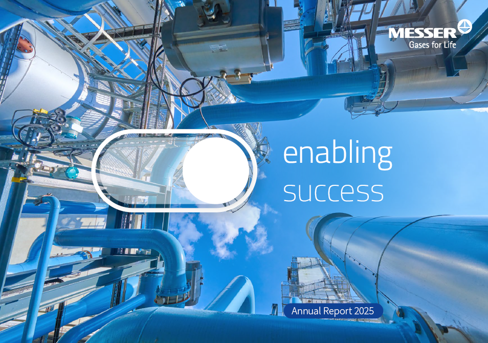 Industrial gases specialist Messer: Financial year 2025 – solid business performance, strong balance sheet and high investments